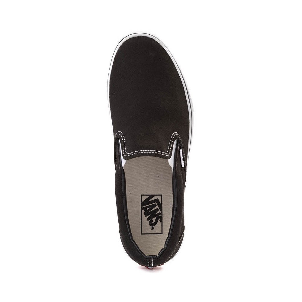 VANS • Classic Slip-On Sneakers Black/White • Unisex Men’s 8 / Women’s 9.5 NWT - Picture 2 of 8